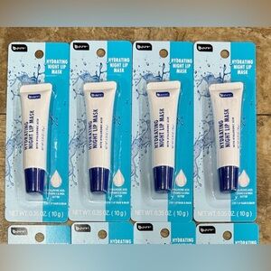 (4 Count) B.Pure Hydrating Night Lip Mask Hyaluronic Acid Vitamin E bpure 💋✨